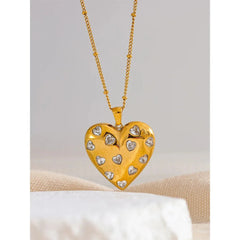 Gold Heart Necklace
