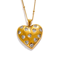 Gold Heart Necklace
