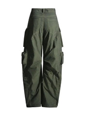 Dark Green Cargo Pants