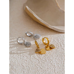 Dreamy Heart Dangle Earrings