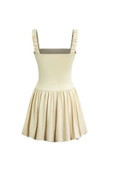 Elegant Satin Mini Dress