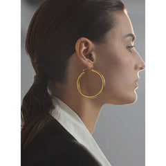 Esmeralda Hoop Earrings