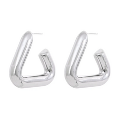 Geometric Hoop Earrings
