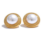 Gilded Pearl Dreams Earrings