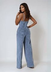 Glamour Denim Jumpsuit