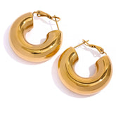 Gleam Hoop Earrings