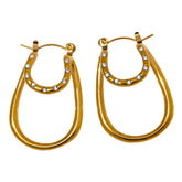 Glitz Hoop Earrings