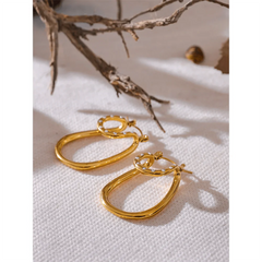 Glitz Hoop Earrings