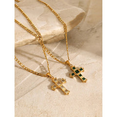 Gold Cross Necklace