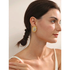Gold Nugget Earrings