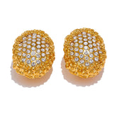Gold Nugget Earrings