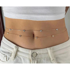 Heart Charm Waist Chain
