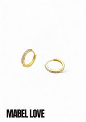Huggie Hoop Gold Earrings