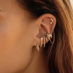 Huggie Piercing Earrings
