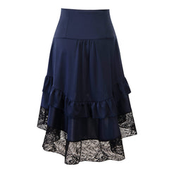 Knotted Patchwork Midi Dress