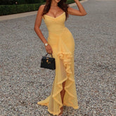 Strapless Sleeveless Dress