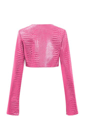 Let's Go Out Crop Jacket