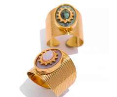 Mystic Jewel Adjustable Rings