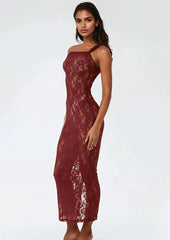 Off-Shoulder Lace Bodycon Dress