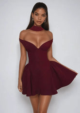 Off-Shoulder Mini Dress