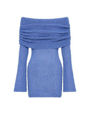 Off the Shoulder Knit Dress