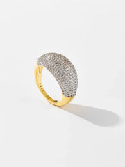 Pave Crystal Dome Ring