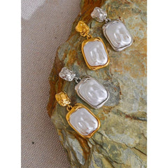 Pearlescent Dangle Earrings