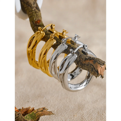 Radiant Rounds Hoop Earrings