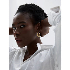 Radiant Rounds Hoop Earrings