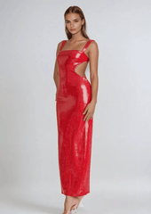 Red Maxi Dress