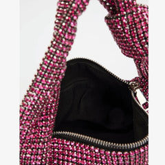 Rhinestone Knotted Handbag