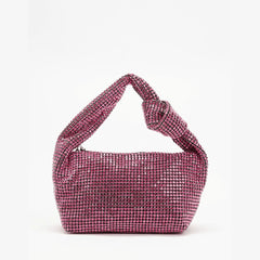 Rhinestone Knotted Handbag