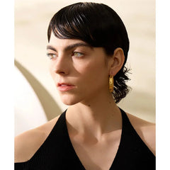 Ripple Hoop Earrings