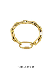 Sonia Stainless Steel Chain Link Bracelet
