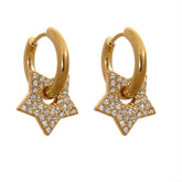 Starry Dangle Earrings