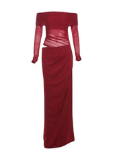 Taylor Off-Shoulder Maxi Dress