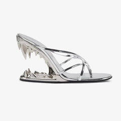 Tiger Teeth High Heels