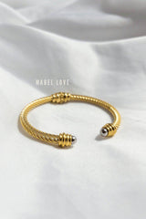 Twisted Wire Cuff Bracelet