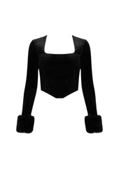 Velvet Reverie Long Sleeve Top