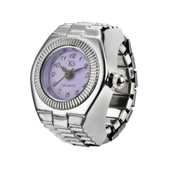 Watch ring in silver