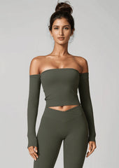 Yoga Long sleeved Fitness Top