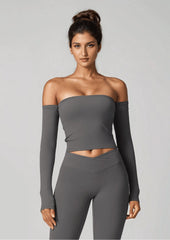 Yoga Long sleeved Fitness Top