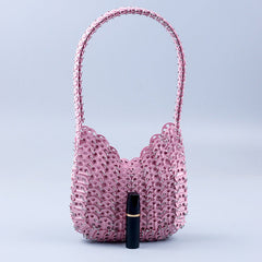 Chainmail Bag In Pink