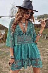 Pool Days Lace Cover Up