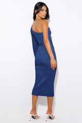 Allegra One Shoulder Midi Dress