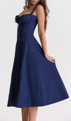 French Navy Bustler Sundress
