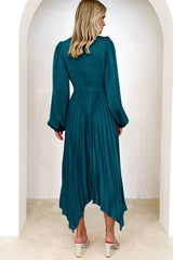 Amour Midi Satin Dress