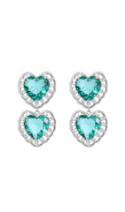 Heart-Shaped Romantic Earrings