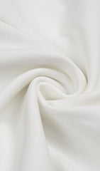 Bandage Cut Out Maxi Dress In White