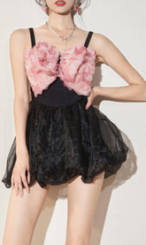 Black Bow One-Piece Swimsuit